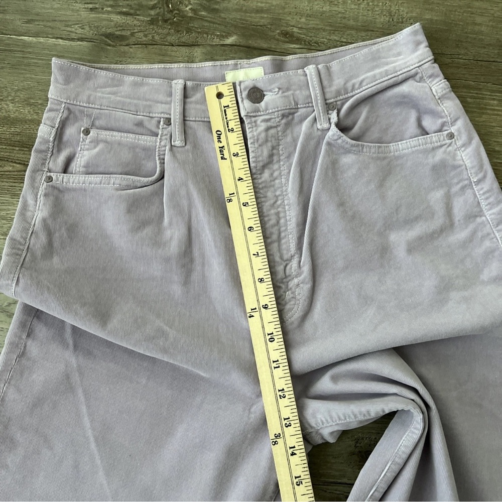 Mother Tunnel Vision Sneak Corduroy Straight Pant Hopscotch Womens 29 - Picture 9 of 16
